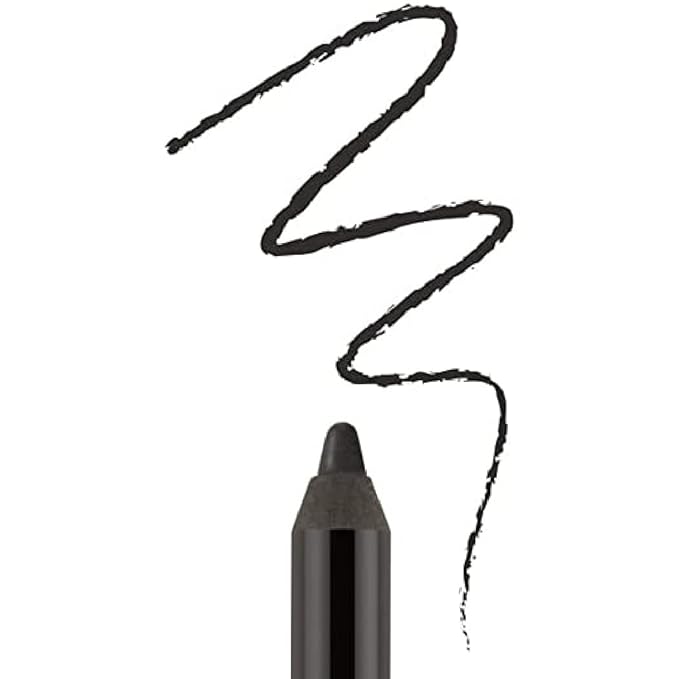 Bodyography Cream Eye Pencil (Long Wear - Black Magic): Black Salon Wooden Waterproof Makeup Pencil w/ Coconut Oil | Long-Wearing, Cruelty-Free, Gluten-Free, Paraben-Free