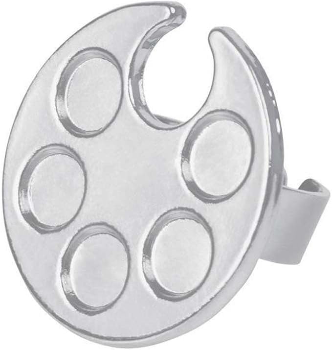 Mini Manicure Palette,4PCS Nail Display Board,Metal Nail Art