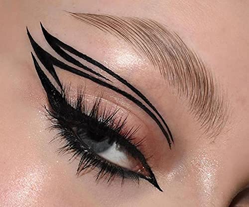 Rouge & Rogue Waterproof Liquid Eyeliner – Ultra-Black, Smudge-Proof, Long-Lasting, Vegan, Cruelty-Free, Precision Brush Tip for Winged Liner & Cat Eye