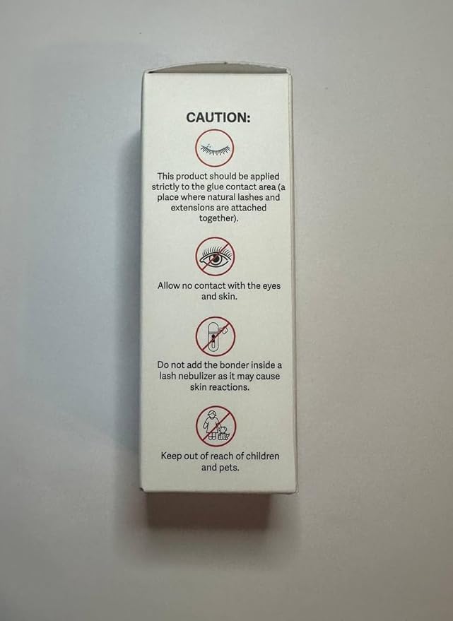 Super Bonder for Lash Extensions by Stacy Lash/Locks Eyelash Glue Fumes/Lash Extension Primer Complement/Lash Bonder for Mink Individual Lashes/Eyelash Extension Supplies