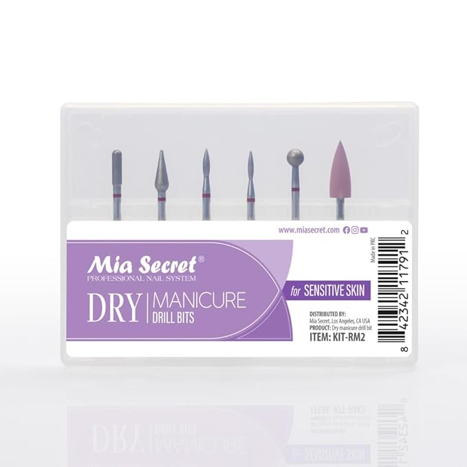 6 pcs dry manicure drill