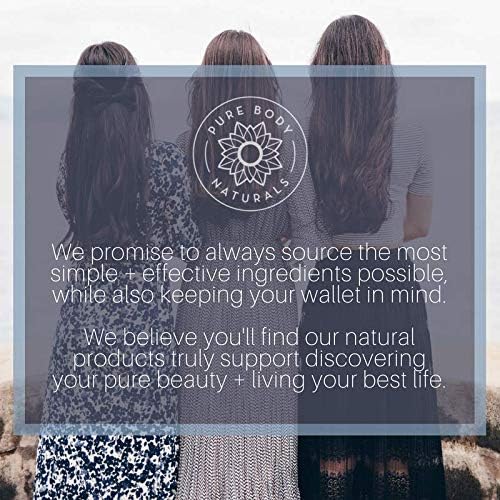 Pure Body Naturals Rosehip Facial Oil, 1 fl oz - for Face, Nails, Hair and Skin - Cold Pressed and Unrefined Moisturizing Oil