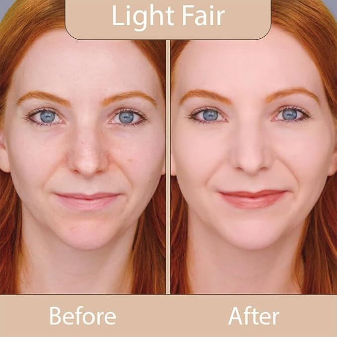 LUMINESS Silk Airbrush Spray Foundation & Buffing Brush Kit - Light Fair