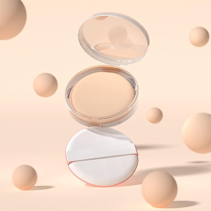 MOHOPE 8Pcs Air Cushion Makeup Puffs for Foundation with Portable Box, No Latex Blending Sponge for Liquid, Cream, Foundation and Powder, Teardrop Powder Puff, Purple