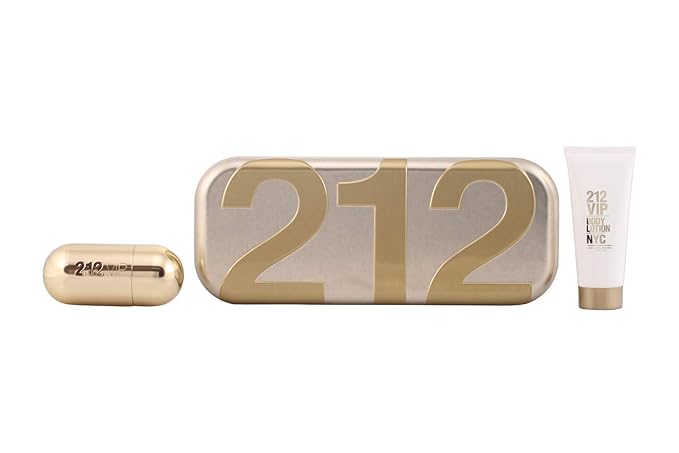 212 VIP Coffret: Eau De Parfum Spray 50ml/1.7oz + Body Lotion 100ml/3.4oz 2pcs