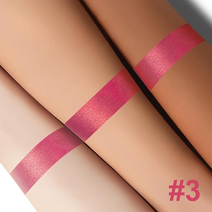 Blush Stick, Multi-use Blush Stick for Cheeks, Eyes, Lips, Silky Creamy Face Stick for Old Women & Mature Skin, Blendable and Buildable Color, Long Lasting Waterproof Non-greasy Formula (#03, Blush)