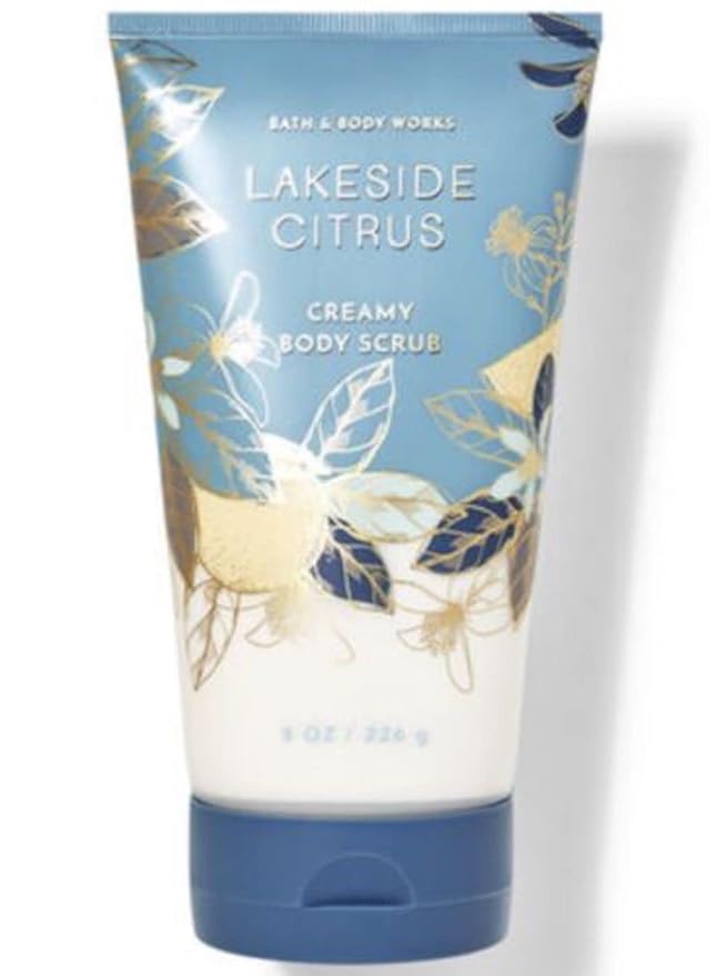Bath & Body Works Bath and Body Works Lakeside Citrus Creamy Scrub (Lakeside Citrus) (Pack of 1), 8.0 ounces, 8.0 fluid_ounces, 6.6 Ounce