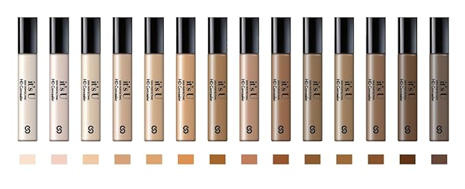 Sistar it's U Skin Perfecting HD Concealer Full Coverage Lightweight Long Lasting Correcting Liquid Contour Cover Masker Makeup 5 ml / 0.17 fl. oz (Toffee)
