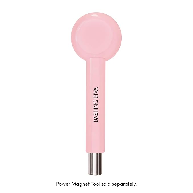 Dashing Diva One Gel Color & Magnetic Topper Duo - Diamante - Marshmallow & Iridescent Glitter Topper - 3-in-1 Base Coat, Nail Color & Top Coat - Gel Nail Polish Set