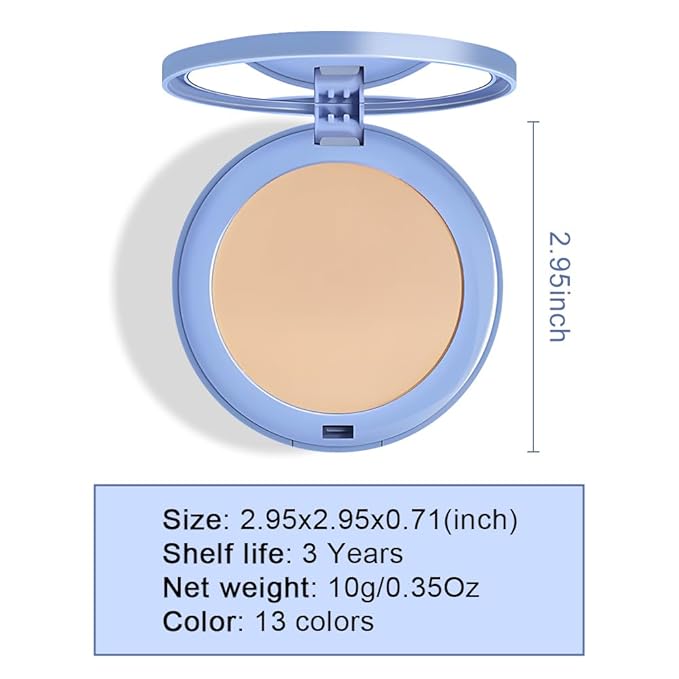 evpct Kaely Oil Control Pressed Face Powder, Get