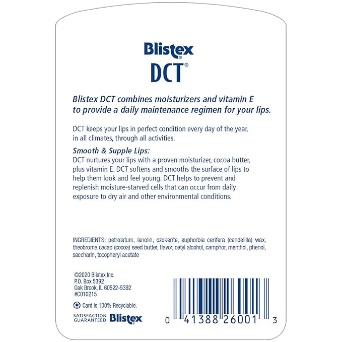 Blistex DCT Daily Conditioning Treatment 0.25
