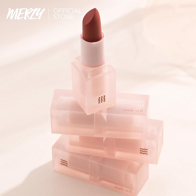 MERZY Nude Veil Lip Stick #2 SHELL PINK