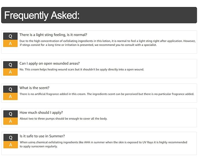 V11FACTORY AHA 12% Glycolic Acid Body Lotion – Korean Exfoliating & Hydrating Body Cream with Hyaluronic Acid & Collagen – Unscented, Paraben-Free Skin Smoothing Moisturizer, 10.6 oz