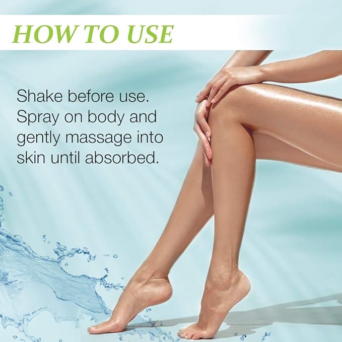 Body Drench Coconut Water Hydrating Spray Lotion for All Skin Types, 8.5 fl oz