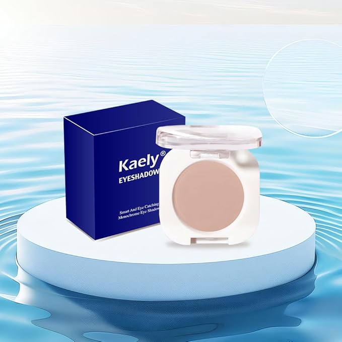 Light Brown Single Matte Eyeshadow Makeup, Neutral Powde Eye Shadow for Women, Rosy Brown Eyeshadow Palette Pigmented Waterproof, sombras para ojos, Lightweight Blendable, Girls Eyeshadows Gift