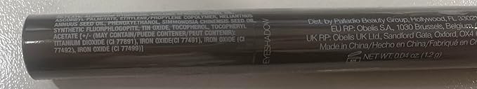 Palladio Waterproof Eyeshadow Stick with Blending Sponge, Long Lasting & Effortless Application, Smudge Free & Crease Proof Formula, Matte & Shimmer Shades, Buildable Eye Shadow (Taupe Shimmer)