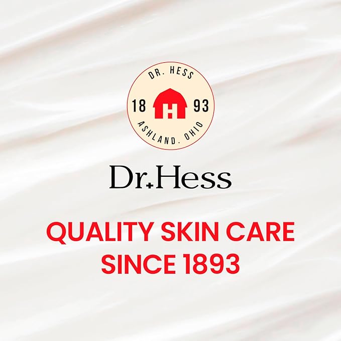 Dr. Hess Genuine Hand Cream, Nourishing & Softening Lotion for Dry, Cracked Hands & Heels, Eczema Relief, with Lanolin, Beeswax, Olive Oil & Vitamin E, Cruelty-Free, 4 oz 3 Pack