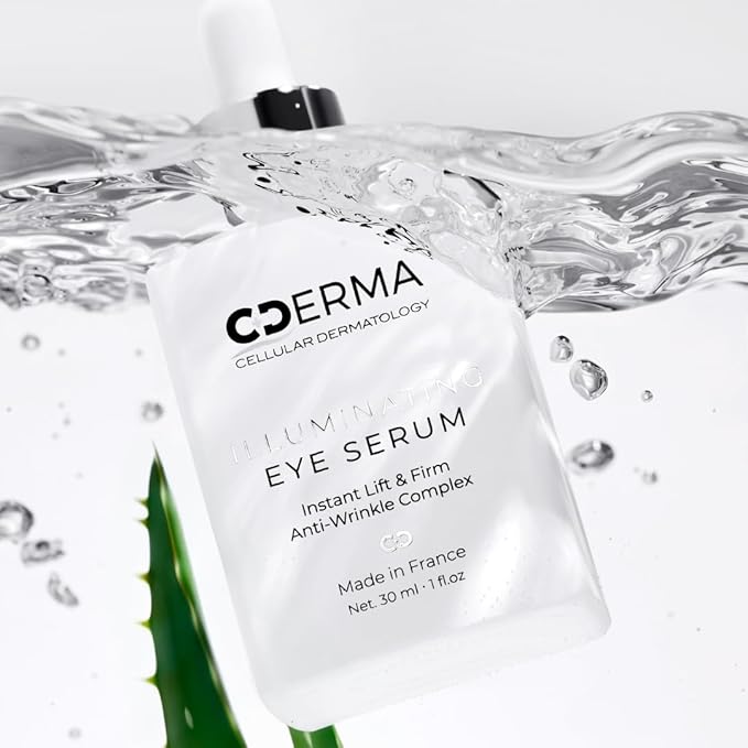 Anti aging eye serum reduces