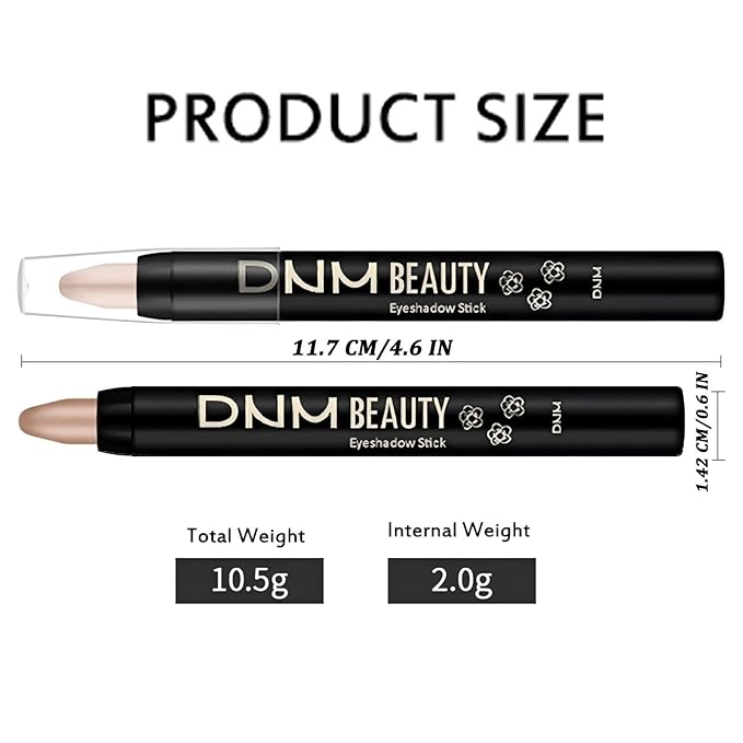 Colorful Shimmer Eye Shadow Stick Glittering Eye Shadow Stick Set with Retractable and Waterproof Eyeshadow Pencil for Long-Lasting Makeup Eyeshadow (Type B 8 Pcs)