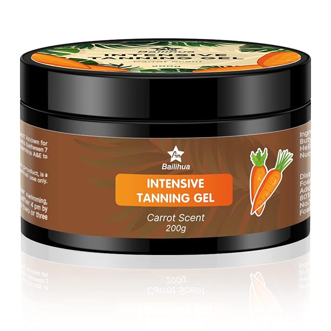 Tanning Gel Accelerator Sunbed Gel Carrot Scent