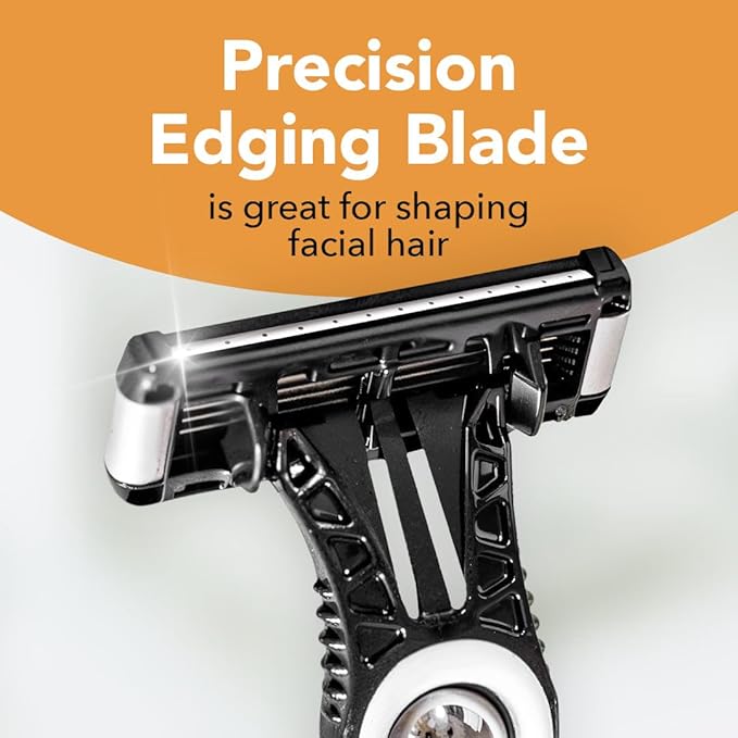 BIC Flex 5 Disposable Razors for Men, Sensitive Skin Razor For a Smooth, Comfortable and Close Shave, 4 Piece Razor Set