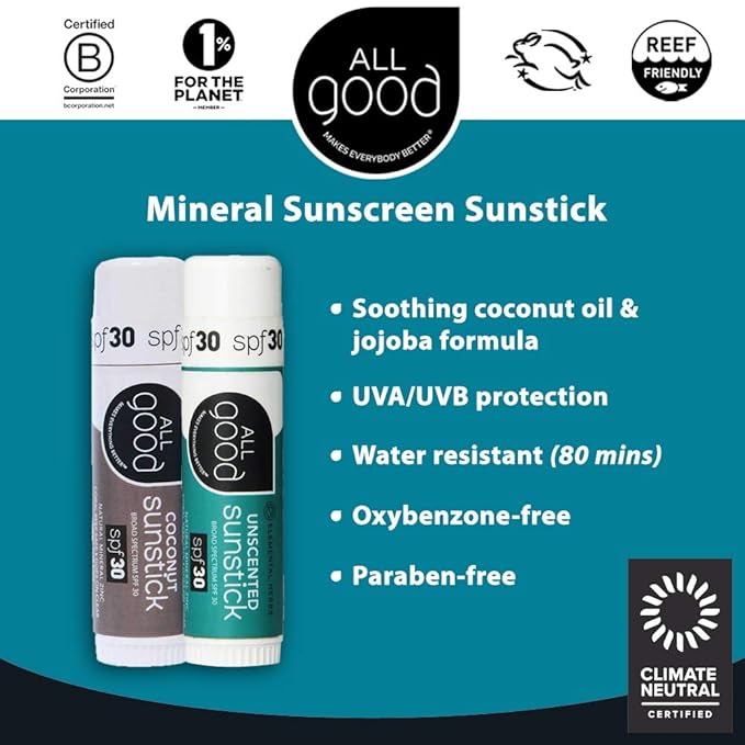 All Good Sunstick - Face Sunscreen,