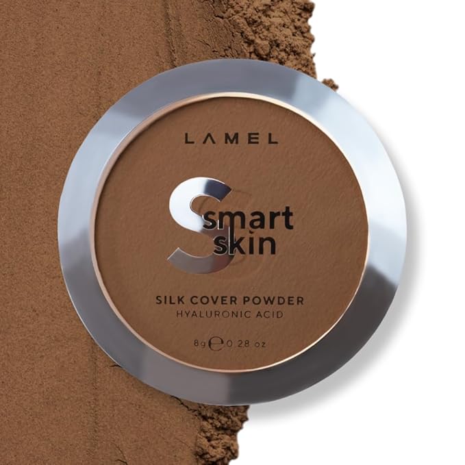 Lamel Smart Skin Silk Compact Powder - Long Caramel 0. 28 oz