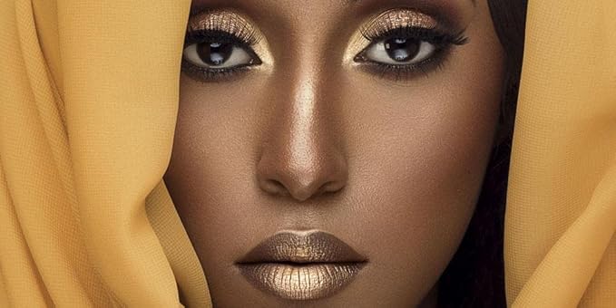 Juvia's Place Highlighter Tribe Glow Vol.3 - Highlighter Powder, Baked Highlighter, Shimmer Highlighter Makeup, Long-Wearing & Illuminating Cheek Highlighter - Suitable for Lighter Skin Tones