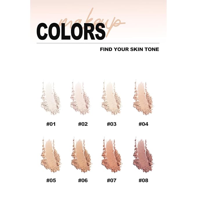 Pressed Face Powder Makeup Mineral Foundation Finishing Powder Pressed Finishing and Setting Powder Loose Setting Powder Makeup #03