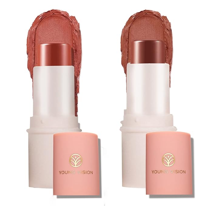 YOUNG VISION Stick Blush for Face Makeup, Cream Blush, 8054-13.…