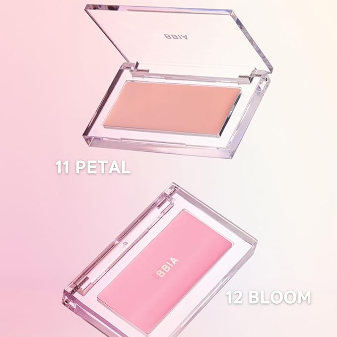 BBIA Ready To Wear Downy Cheek Cream Blush 8 Color - Creamy Blendable & Buildable Blush Dewy Texture & Matte Finish High Pigment Longlasting Lightweight Natural Face Makeup, 0.12oz (06 DOWNY FIG)