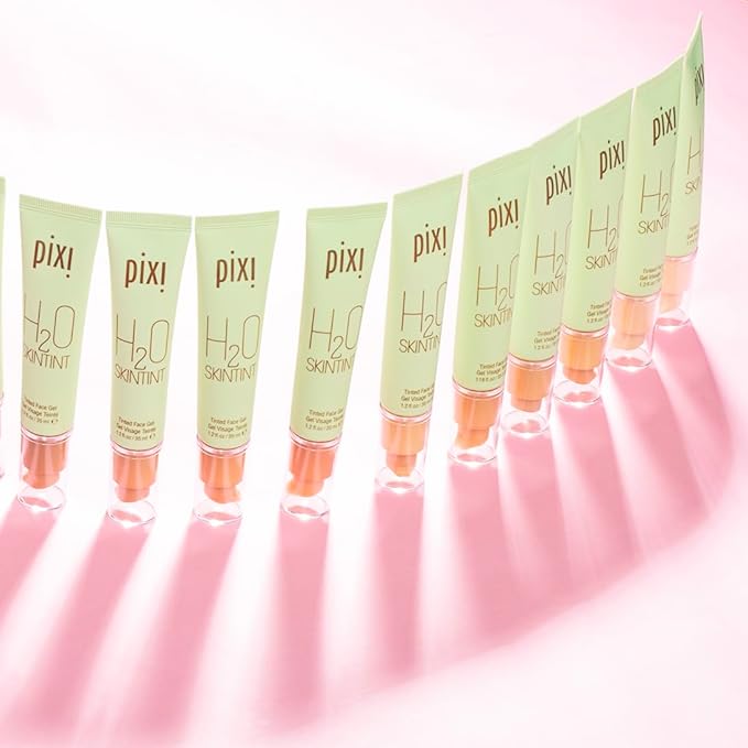 Pixi Beauty H2O SkinTint Tinted Face Gel, 1.2 fl oz / 35 ml, Beige