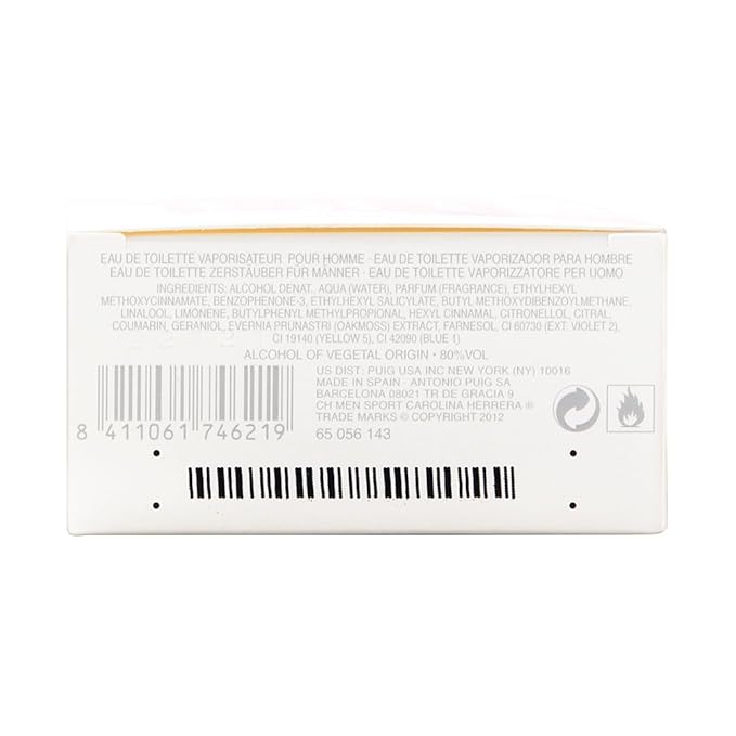 Carolina Herrera Ch Carolina Herrera Sport Eau de Toilette Spray for Men, 1.7 Ounce