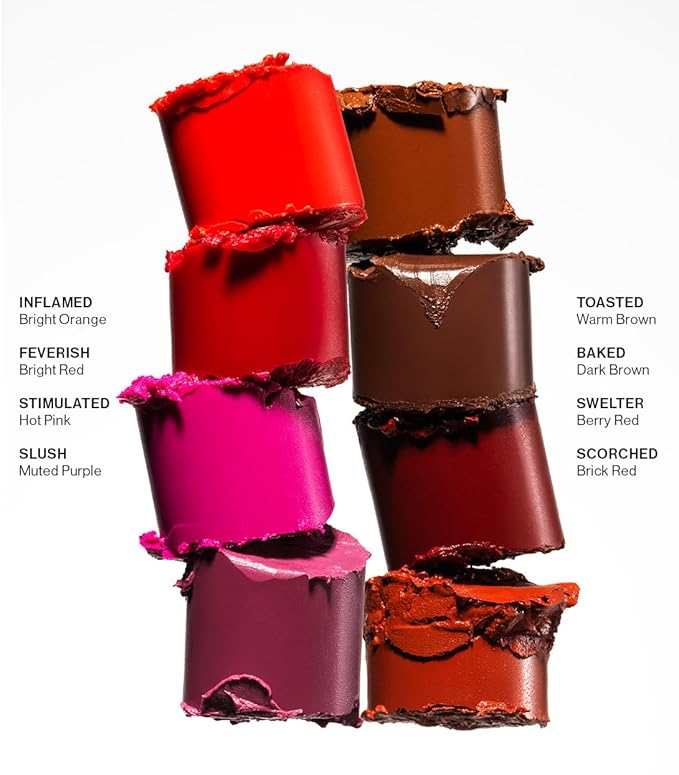 MAKE Beauty Heat Stroke Cream Blush Stick for Cheeks with Natural Hydrating Dewy Finish. Creamy Gel Cheek Tint Balm - Shade Swelter, Berry Blush