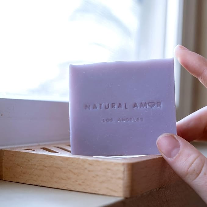 Natural Amor Handmade Bath Body Skincare Gift Sets, 6 pcs Self Care Gift for Women- Thank you Gift for Pampering