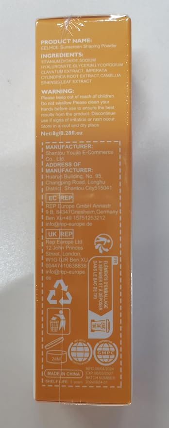 Mineral Sunscreen Setting Powder, SPF 50 Mineral Sunscreen Setting Powder for Face, Oil Control Natural Matte Finish, Mini Sunscreen Bulk Powder, Long-Lasting Lightweight Breathable