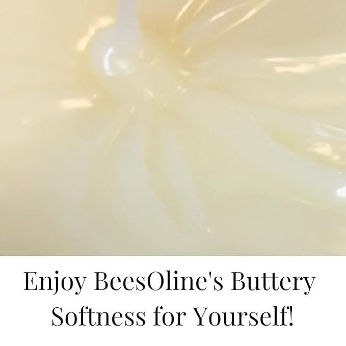 BeesOline Multi-Purpose Natural & Organic Moisturizer-PETROLEUM FREE, Soothes dry cracked itchy skin, protectant beeswax, promotes healing, reduces stretch marks, tattoo aftercare,1-8oz jar