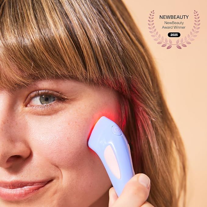 Solawave Bye Acne Spot Treatment | Blue & Red Light Therapy Device for Pimples & Zits | Face Wand Reduces Inflammation, Redness, & Appearance of Blemishes | 3-Min Sessions at Home for Clearer Skin