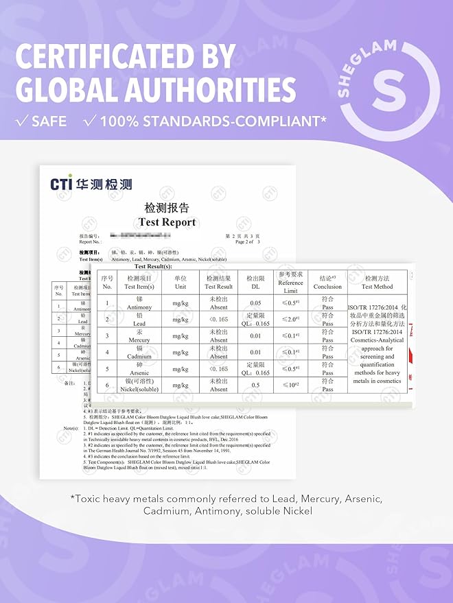 SHEGLAM Color Bloom Dayglow Liquid Blush Makeup for Cheeks Shimmer Finish - Love Cake