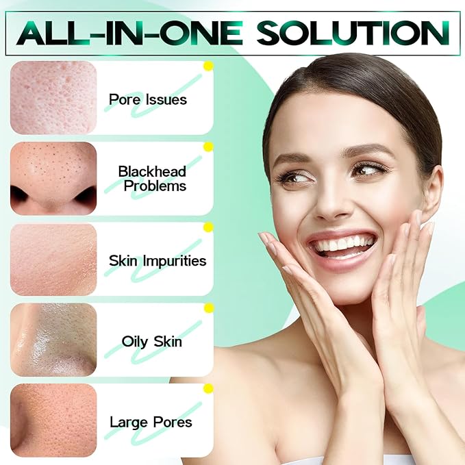 2.0 Blackhead Remover Nose Strips, Upgraded Pore Cleanser Purifying Peel Off Mask, 100Pcs Black Heads Removal Strips, Puntos Negros (1.76 Ounce)