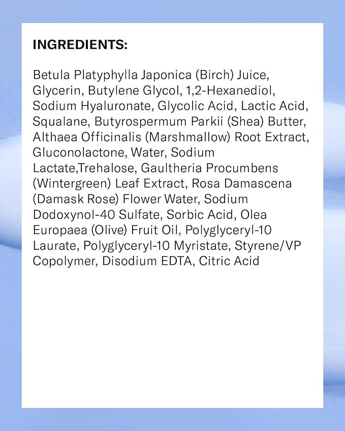 Then I Met You Birch Milk Refining Toner, Exfoliating & Hydrating Face Toner with Birch Juice, AHAs & PHAs, Vegan & Clean Skincare, 3.38 oz