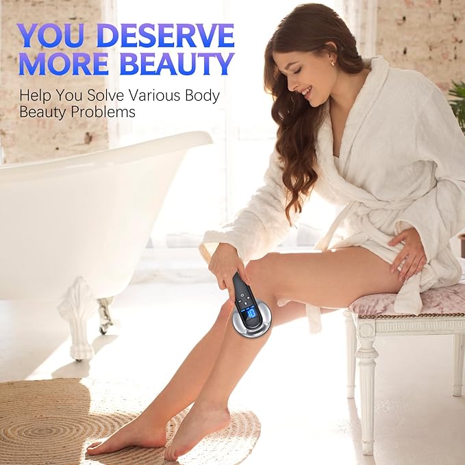 Body Sculpting Device - Professional Handheld Cordless Cellulite Massager - Suitable for Belly, Neck, Legs, Hip, Arms