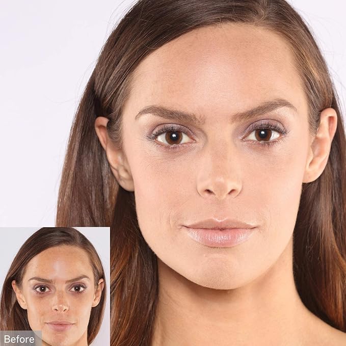 Magic Minerals by Jerome Alexander Mineral Powder Foundation with Color Correctors, Antioxidant Skincare Formula (Medium Dark)