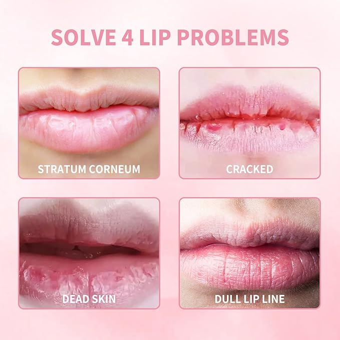 Lip Scrub, Lip Scrubs Exfoliator & Lips