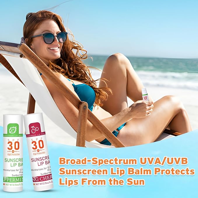 SPF 30 Lip Balm with Sunscreen,