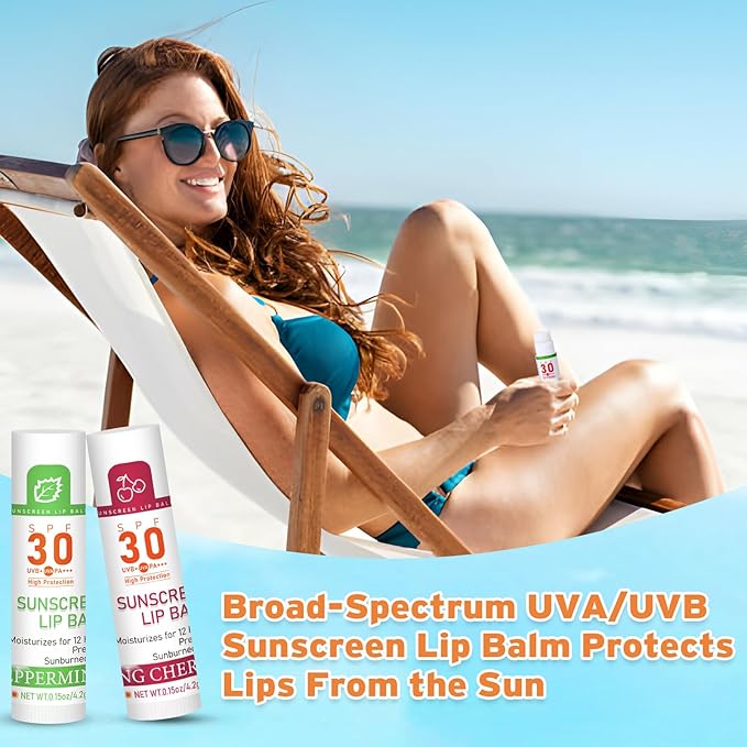 SPF 30 Lip Balm with Sunscreen,