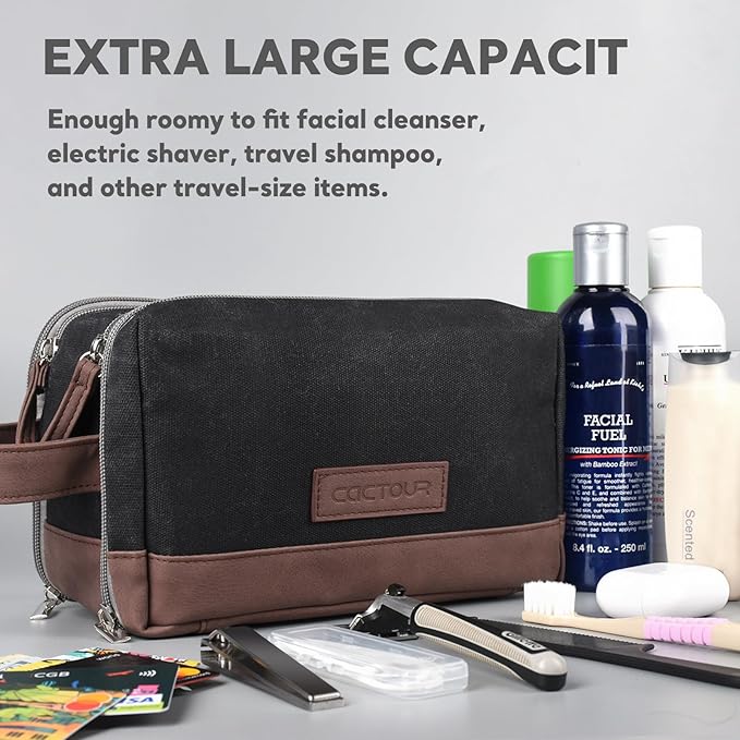 Toiletry bag for men,large mens