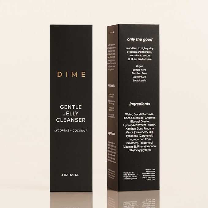 DIME Beauty Gentle Jelly Cleanser, Hydrating