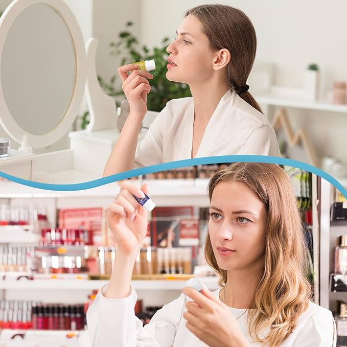 25 Pcs Thank You Gifts Mini Lip Balm Bulk Gifts for Coworkers Inspirational Appreciation Gifts Natural Ingredients Dry Chapped Lip Care Products for Employee Women Teacher, Assorted Flavors