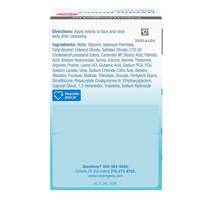 Neutrogena Hydro Boost Skincare Set, Hydro Boost Fragrance Free Water Cream Face Moisturizer, 1.7 fl oz, & Trial Size Hydro Boost Fragrance Free Hydrating Gel Facial Cleanser, 0.5 fl oz